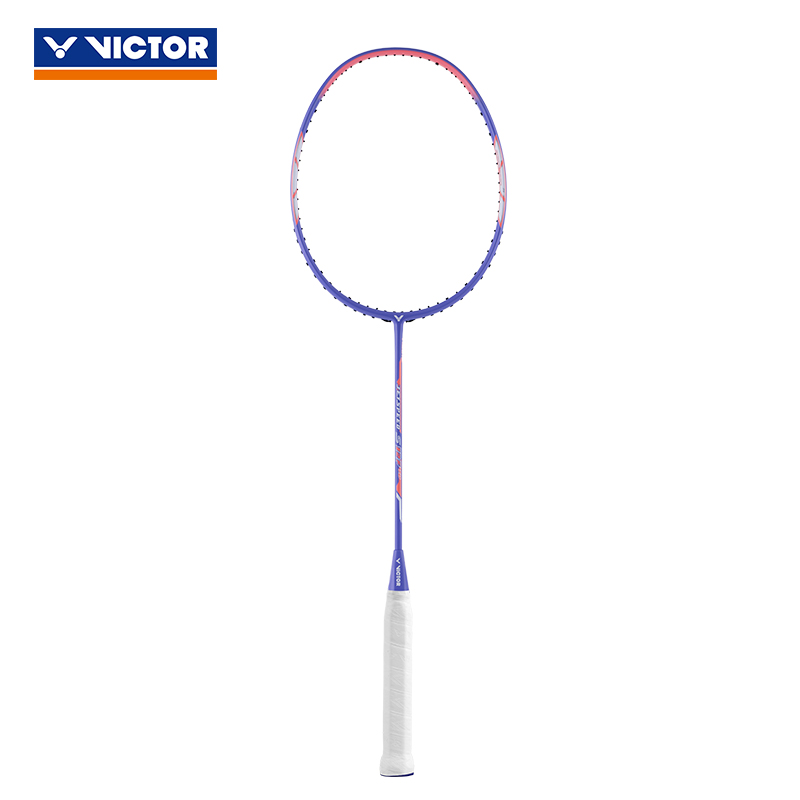 胜利VICTOR羽毛球拍 JS-12FTD中端速度型羽毛球拍（新一代女神拍，蔷薇绽放）